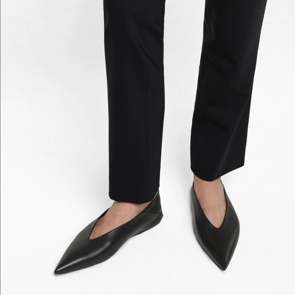 ❌ SOLD Jil Sander Leather ballet flats US size 7 - Picture 1 of 8